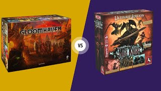 Mage Knight vs Gloomhaven Ashes Reborn Cards Dungeon Crawlers and more [upl. by Nelav123]