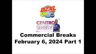 Centro Serbisyo Commercial Breaks February 6 2024 Part 1 [upl. by Lamee]