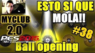 PES 2015  Ball opening  A LA PRIMERA Y PAMM JUGADORAZO 38  20 [upl. by Niala]