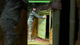 Building underground house Amazing home making in forest  short fact shortsfeed house [upl. by Apoor]