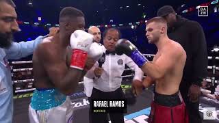 Swarms vs Ed Mathews Full Fight knockout [upl. by Adolphe]