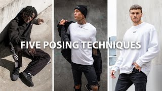 How To POSE A MALE Model For Portrait Or Fashion Photography [upl. by Sumerlin]