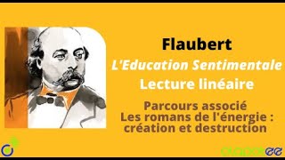 BALZAC Parcours Associé FLAUBERT LEducation Sentimentale  1869 [upl. by Aihsekel]