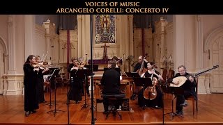 Arcangelo Corelli Concerto in D Major Op 6 No 4 complete Voices of Music original instruments [upl. by Aticilef]