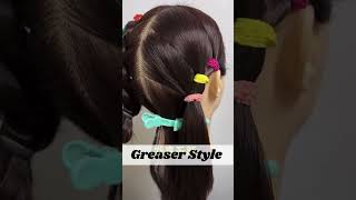 How to make Greaser Style Hair Style shorts ytshort trending viral [upl. by Sadnac]