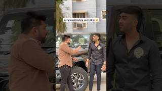 Boys blackmailing be like😥 funny comedy bhai shortvideos shorts [upl. by Zetniuq]