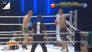 Catalin Morosanu vs Paul Slowinski  K1 WGP 16  Tokyo Japan October 14th 2012 [upl. by Halet]