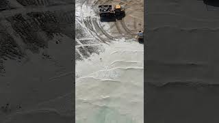 DRONE IMAGES of Cromer Sea Defence Construction [upl. by Ahsiniuq]