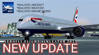 New Update Aerofly FS 2023‼️New Aircraft And Purchase [upl. by Byler947]