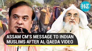 Im sure Indian Muslims How Himanta Biswa Sarma rebuked Al Qaedas message on Hijab ban [upl. by Durst358]