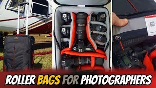 Best Roller Bags for Photographers 2024 Protect Your Gear Save Your Back [upl. by Fullerton]