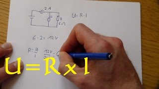 Das Ohmsche Gesetz anwenden  URI Widerstand Spannung und Stromstärke berechnen [upl. by Aenil]