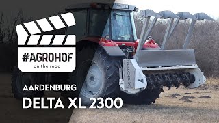 Crushing with Aardenburg Delta XL 2300 forestry mulcher │Massey Ferguson 7714 │Agrohof [upl. by Culberson]