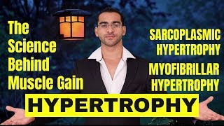 HYPERTROPHY  MYOFIBRILLAR HYPERTROPHY  SARCOPLASMIC HYPERTROPHY [upl. by Ariahaj]