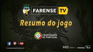 Resumo do Jogo Farense 41 Olhanense [upl. by Zurn]