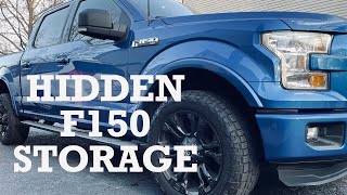 Ford F150 Hidden Storage Access [upl. by Brubaker760]