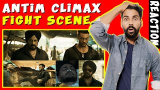 Antim Climax Scene Reaction  Salman Khan  Full Movie Ending Fight Scene  Mulshi Pattern Reaction [upl. by Nivrem]