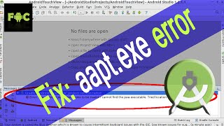 How to Fix aaptexe finished with nonzero exit value 1 [upl. by Flanders]