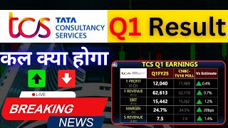 TCS Q1 Results 2024  TCS results latest update 2024  tcsshare tcs earning2024 [upl. by Ilsel229]