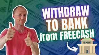 How to Withdraw to Bank from Freecash Worldwide Option [upl. by Leivad]