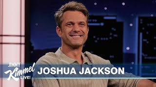 Joshua Jackson on Doctor Odyssey His Brother Being an Actual Doctor amp Working with Don Johnson [upl. by Odrautse]