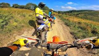 First Enduro Ride on the KTM SX 125  INSANE [upl. by Delwin725]