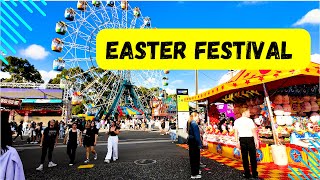 Australia Sydney Walking Tour  Vibrant Easter Festival explore travel [upl. by Teague83]