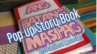 How to create Popup Story Book  Visual Aids for demo  Instructional Materials [upl. by Tugman78]