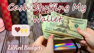 CASH STUFFING 300 WALLET VARIABLE EXPENSES LOW INCOME LIVING ON A BUDGET LAST PAY FROM MAY [upl. by Darrill581]