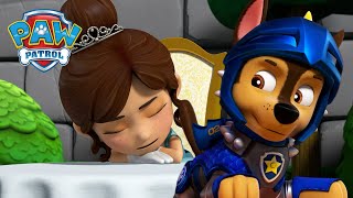 Rescue Knight pups save the kingdom from a magical sleep spell  PAW Patrol Episode Compilation [upl. by Klepac]