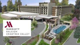 Newly Renovated and Transformed Raleigh Marriott Crabtree Valley [upl. by Yankee]