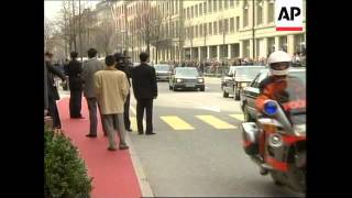 SWITZERLAND CHINESE PRESIDENT JIANG ZEMIN VISIT 2 [upl. by Anertac]