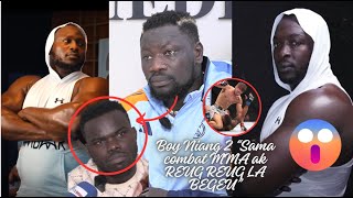 🚨Thiow amat na😱Boy Niang 2 Défie et Menace Reug ReugquotSouniou beuré ba paré niou beuré combat MMAquot [upl. by Yreved]