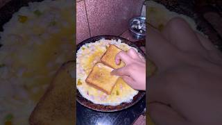 5 Eggs Cheese Bread Omelette Recipe shorts eggrecipe viral [upl. by Howarth]