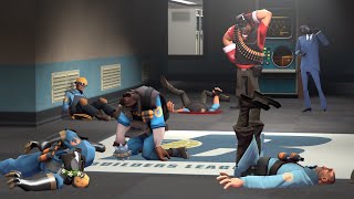 Holidy punch with out crit  heavy tf2 hits you with a pipe SFM [upl. by Bendicty]