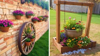 Charming Rustic Garden Ideas Transform Your Outdoor Space with Timeless Appeal [upl. by Arfihs]