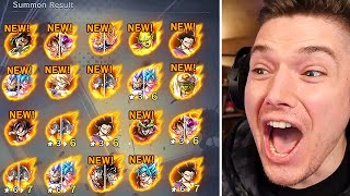 New Most Expensive Legends Limited Guaranteed Summons on Dragon Ball Legends [upl. by Tia]