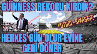 Guinness rekorlar kitabına girdik Futbolun Güneşi evine geri döndü ampFutbolSiyaset amp Altyapı [upl. by Ainnat230]