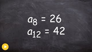 Find the first several terms of a sequence with given two terms [upl. by Ttocs217]