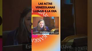 ACTAS LLEGAN A OEA [upl. by Alam]