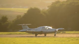 Breizh Airshow Sunset Morane Paris MS760 [upl. by Hecker62]