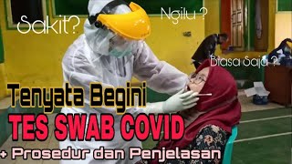 Begini Prosedur dan Rasanya di Tes Diagnosis Covid Metode Swab [upl. by Atile]