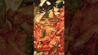 how to make Kaski fish curry food kaski shortspart1moniamppappuscooking [upl. by Vijnas]