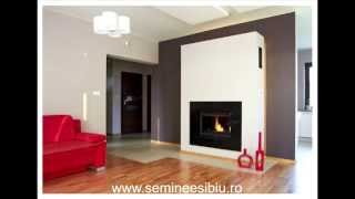 Modele Seminee  Fireplaces  Kamine Seminee pe lemn Bioseminee Semineuri Semineu [upl. by Anayi417]