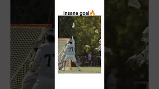 Insane Goal 🔥  Lacrosse lacrosse shorts shortvideo trending sortvideo [upl. by Sharon807]