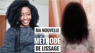 jai lissé mes longs cheveux crépus de nouveau mini length check [upl. by Tyrrell]