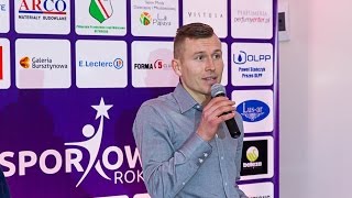 Sportowiec Roku 2016 nagroda dla Przemysława Dąbrowskiego [upl. by Eveineg]