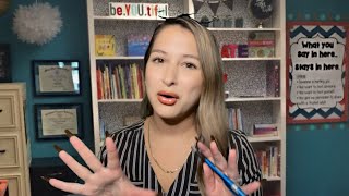 ASMR School counselor gives you advice on your toxic bff 🤭 [upl. by Bartosch]