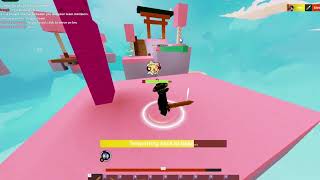 Clip of claffy getting mad Roblox Bedwars [upl. by Ellicott]