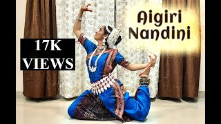 AIGIRI NANDINI  DANCE COVER  Sadhwi Majumder Choreography RUTUJA SUTAR [upl. by Peggy]